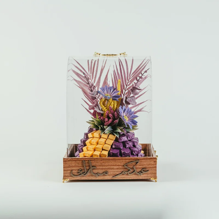 Chocolate Stand with Glass Cover
