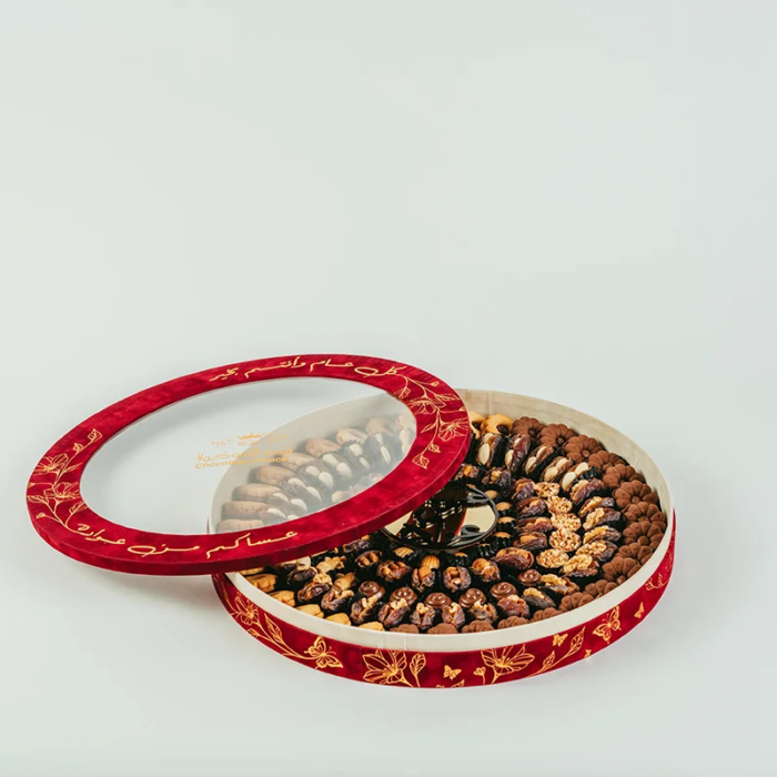 Eid Velvet Box with Mixed Products