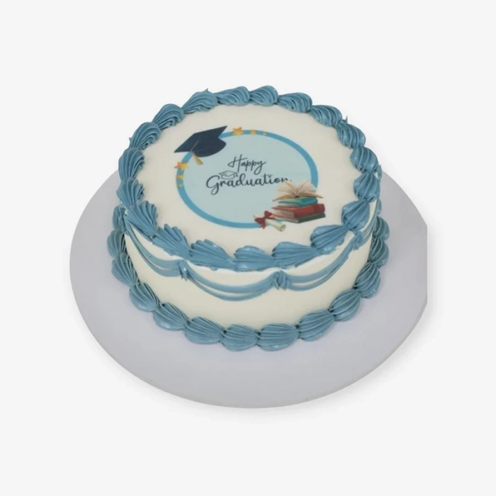 Chocolate Vanilla Graduation Cake 1 kg